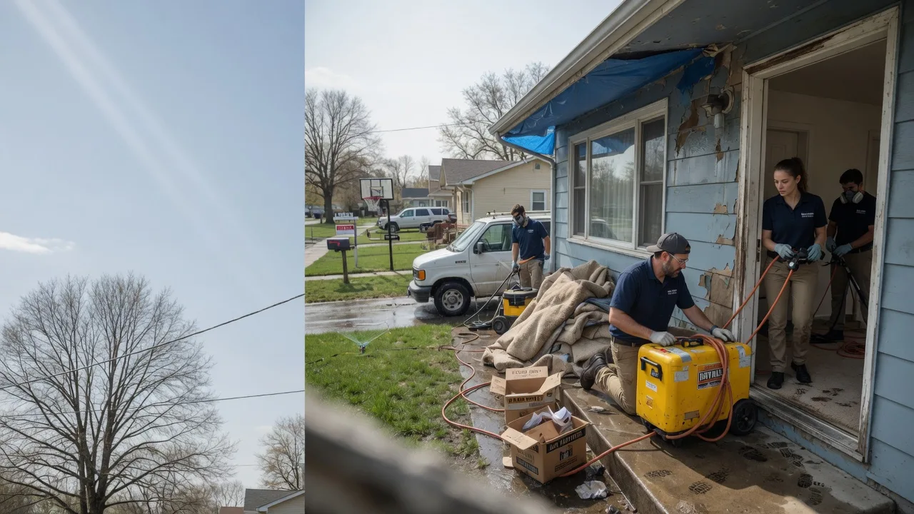 Basement Flood Cleanup in Sand Springs, OK near me